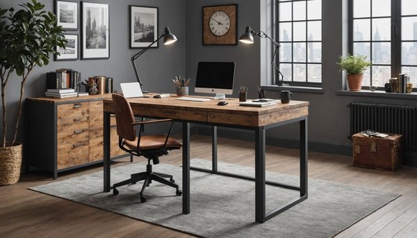 Découvrez les 10 meilleurs bureaux en métal et bois industriel