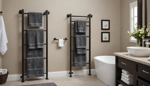 Transformez votre salle de bain avec une patère sèche-serviette chic
